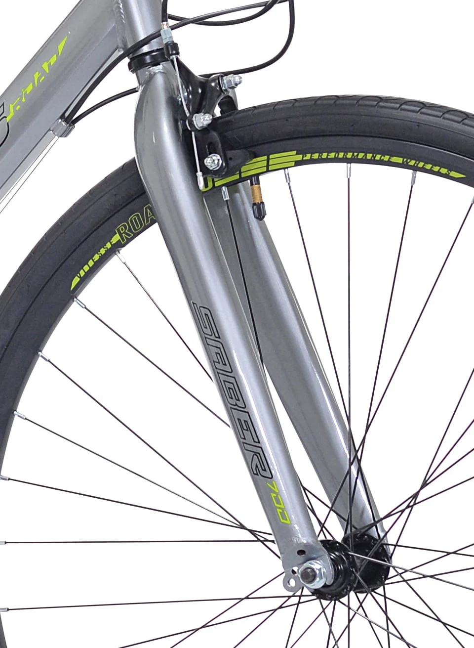 Genesis 700 C Saber Men'S Aluminum Road Bike with 21 Speeds, Gray