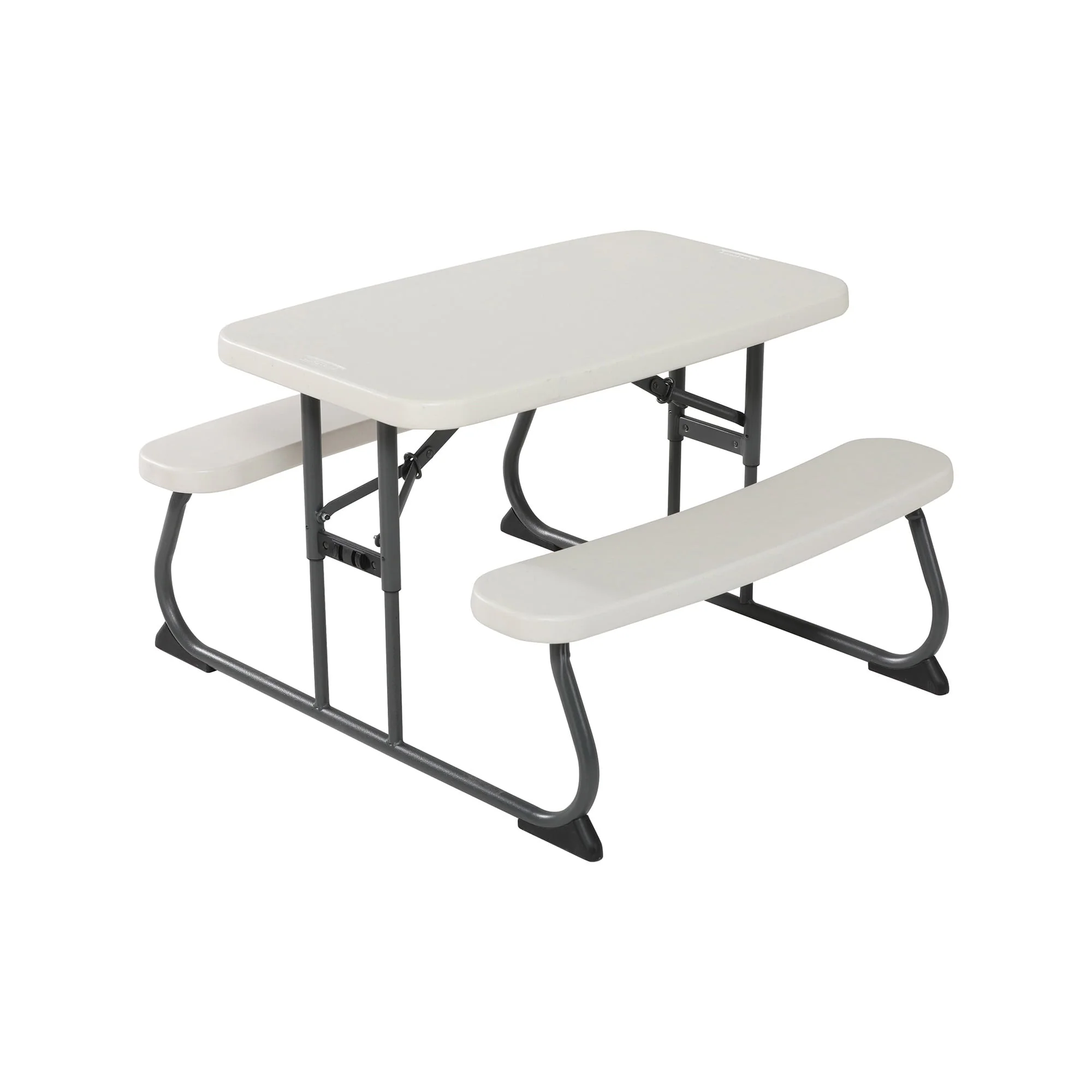 Children's Picnic Table, White Granite (60239)(Almond)