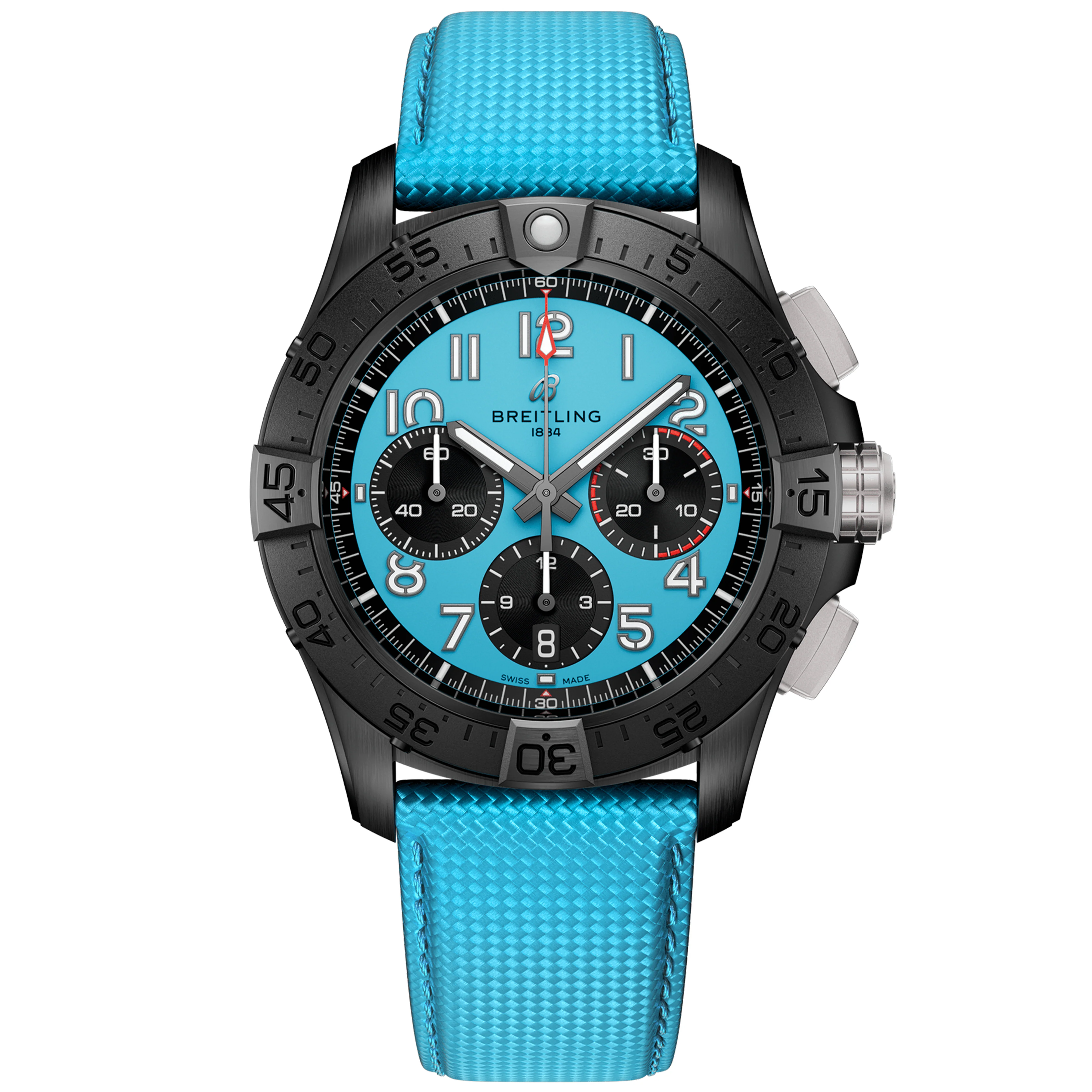 [Super Clone]Avenger B01 Chronograph 42 Night Mission SB0146101L1X1