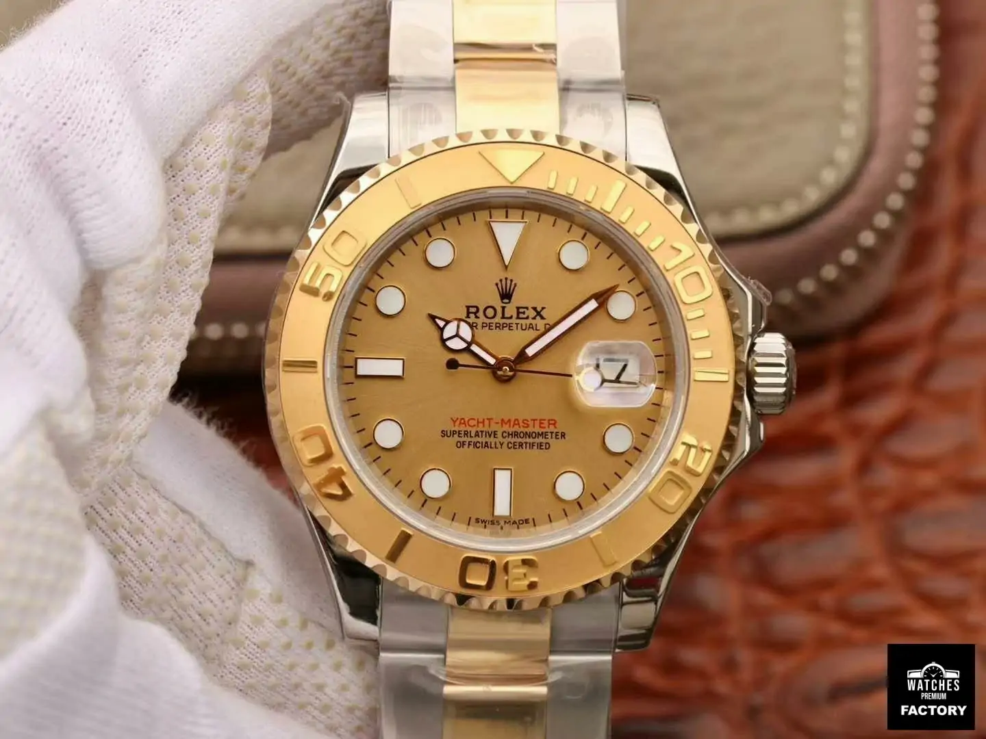 Rolex Yacht Master 116623 Champagne Dial