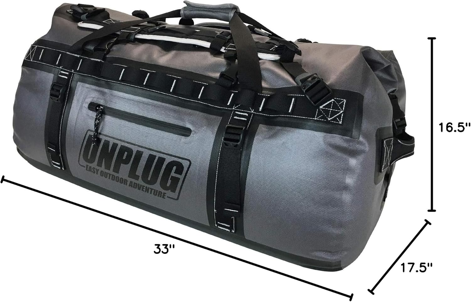Ultimate Adventure Bag -1680D Heavy Duty Waterproof Travel Duffel Bags for Camping, Motorcycle Dry Bag, Waterproof Bags for Boating,…