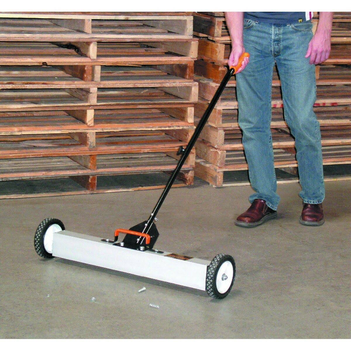 Central Machinery 30 in. Magnetic Sweeper with Wheels