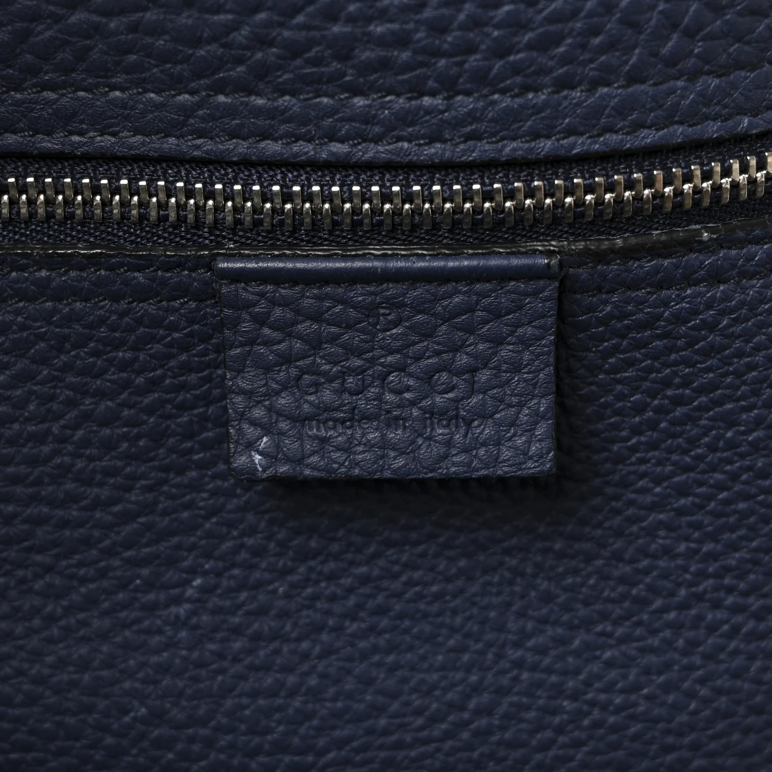 Soft Calfskin Medium Jackie Top Handle Bag Classic Blue Marine