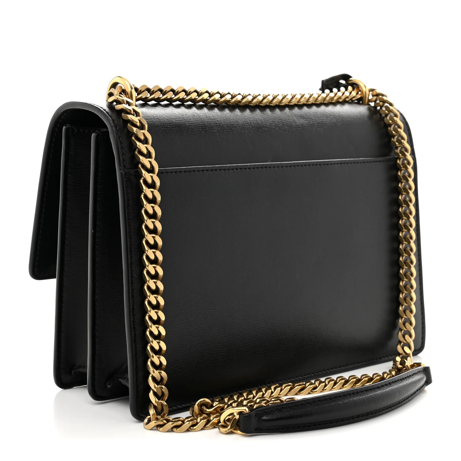 Calfskin Medium Monogram Sunset Black