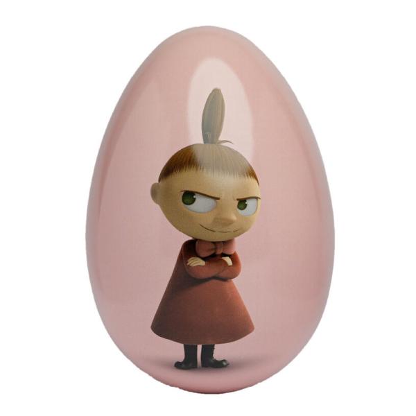 Påskeegg metall 15 cm Lille My rosa
