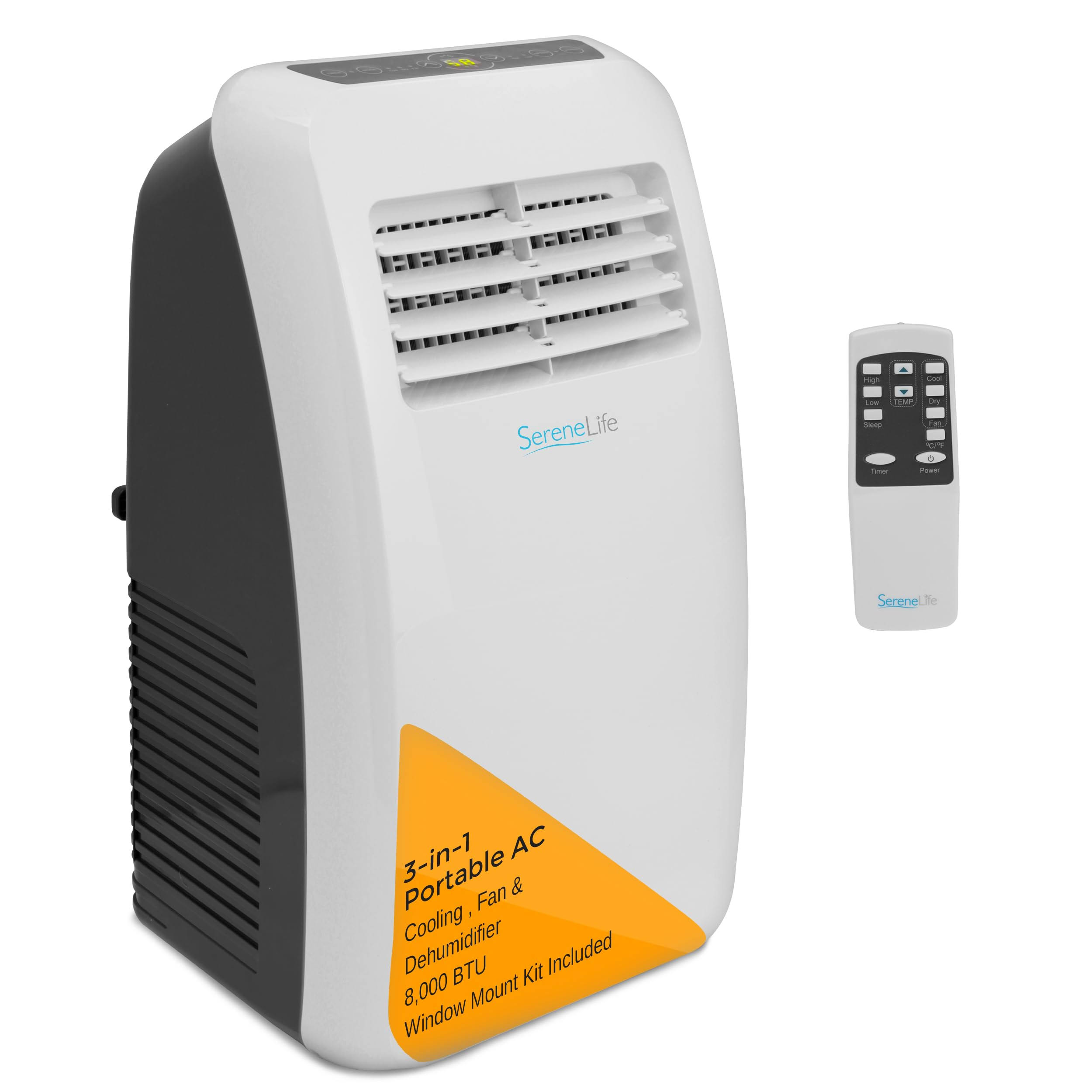 Serenelife Portable Air Conditioner with Remote SLPAC8