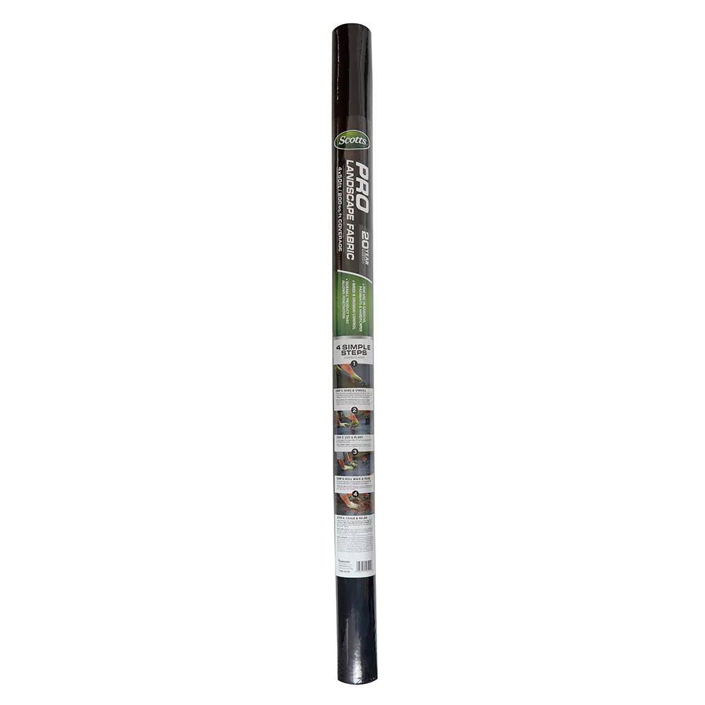 Scotts 50-ft x 4-ft Premium Gardening Landscape Fabric | 205116