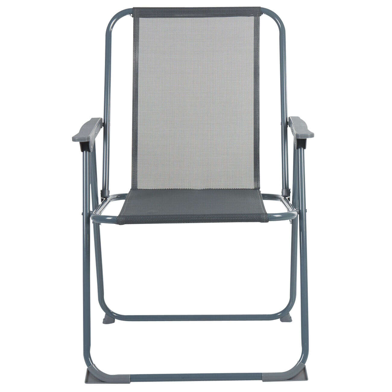 Fauteuil de camping pliant gris