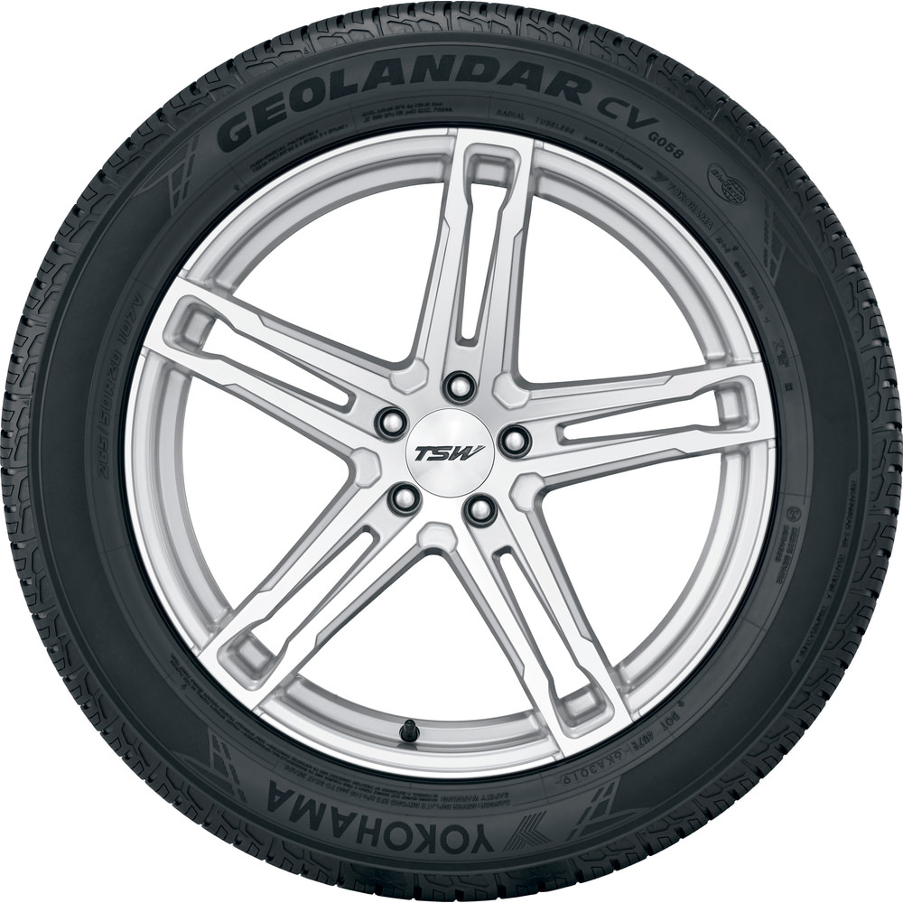 Set of 4 Yokohama Geolandar CV G058 225/65R17 102H Tires 2256517 225 65 17