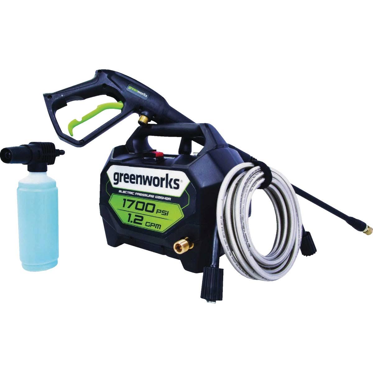Greenworks 1700 PSI Corded Electric Pressure Washer