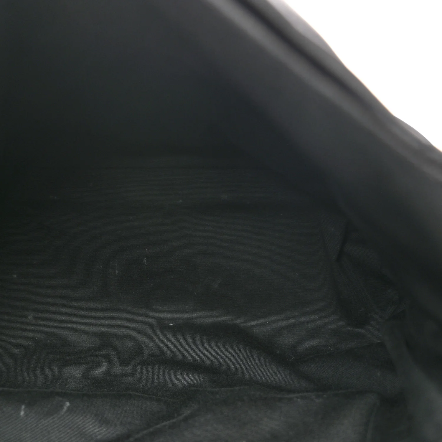 Lambskin Quilted Medium Loulou Puffer Monogram Chain Satchel Black