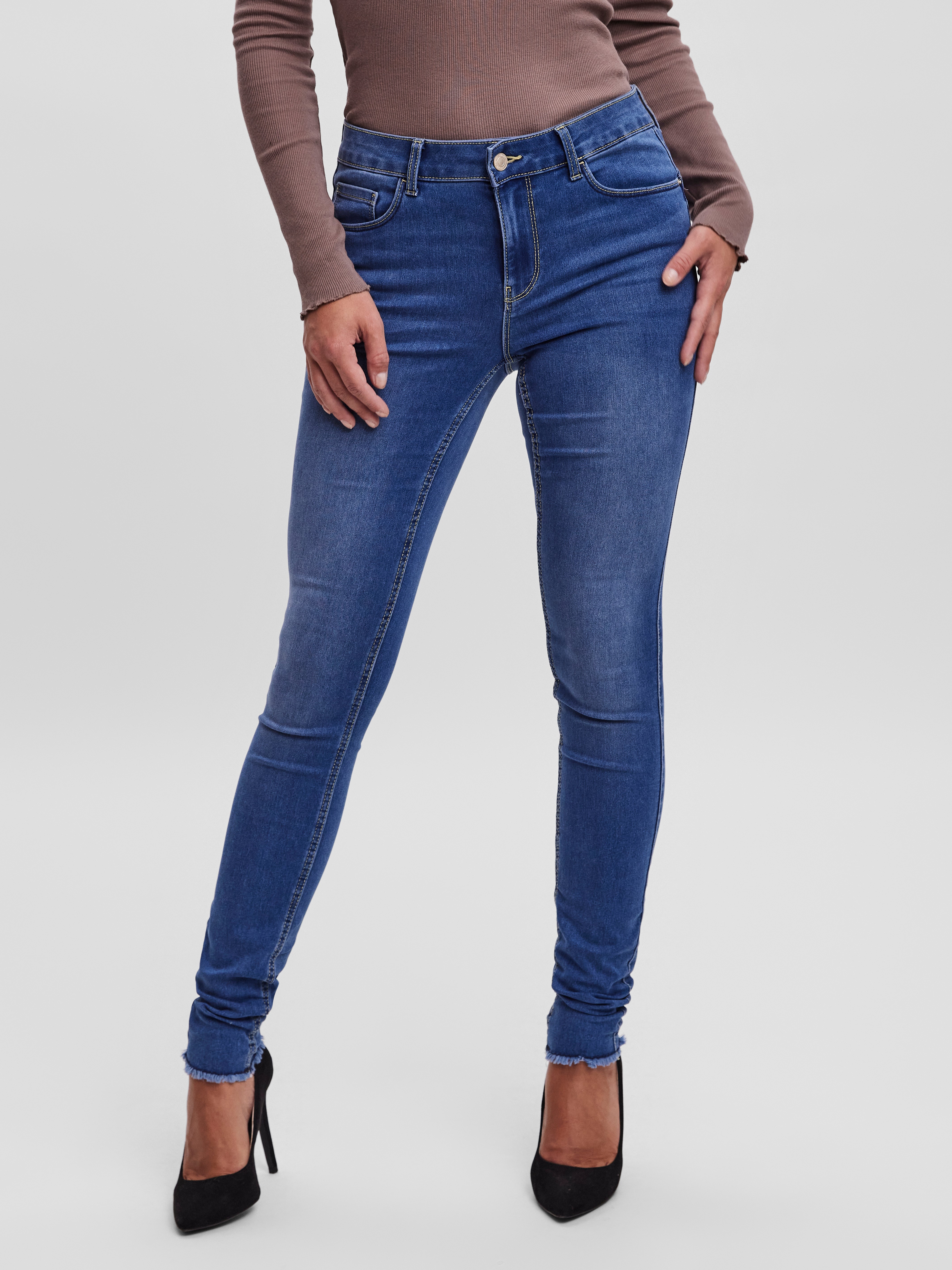 VERO MODA® VMSEVEN Mid rise Slim Fit Jeans