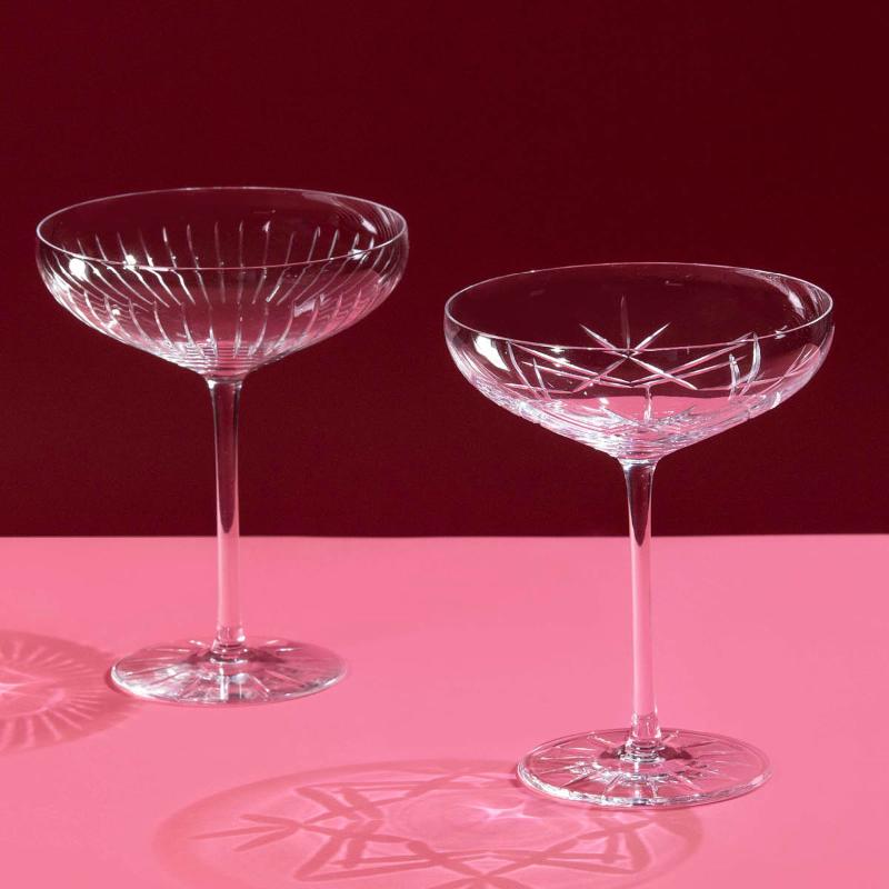 Alba champagneglass 27 cl fine line clear
