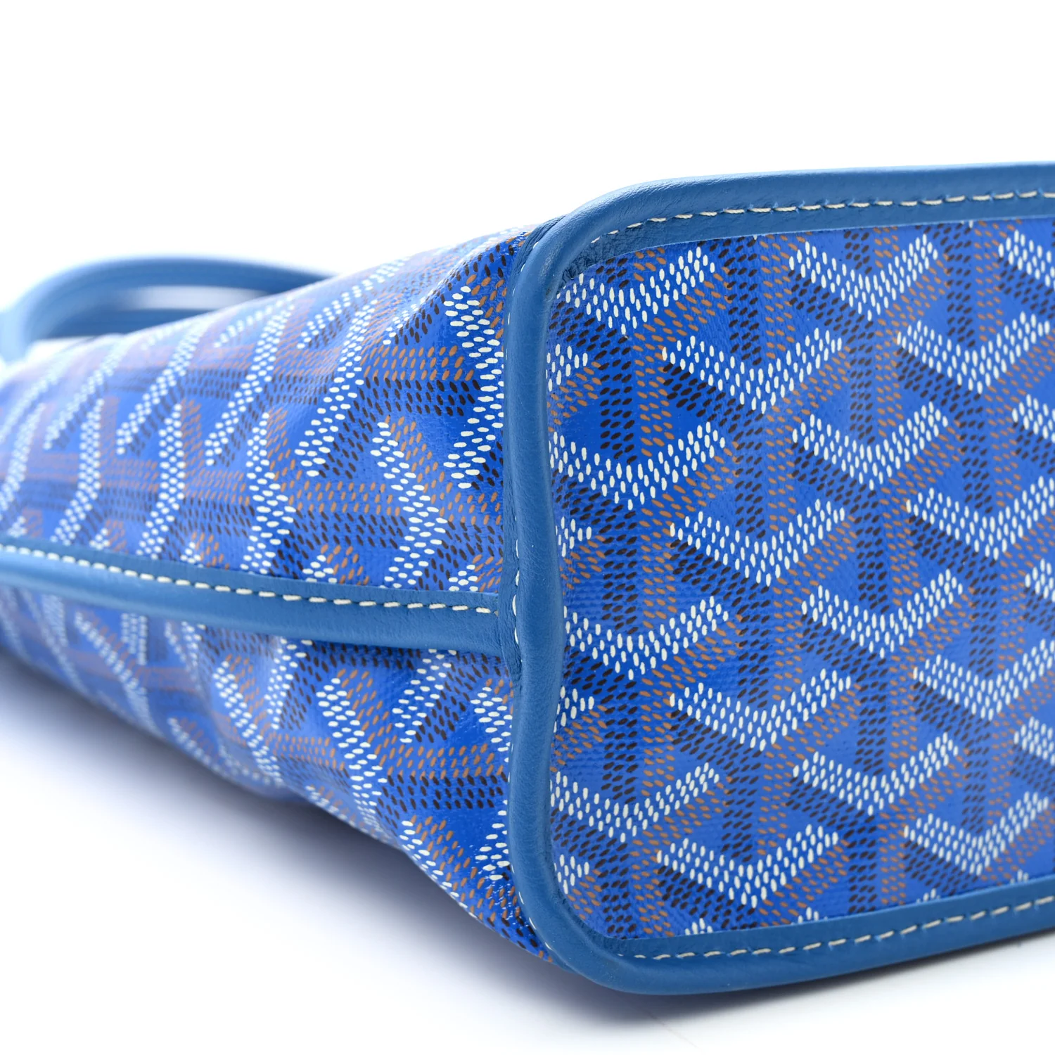 Goyardine Reversible Mini Anjou Sky Blue