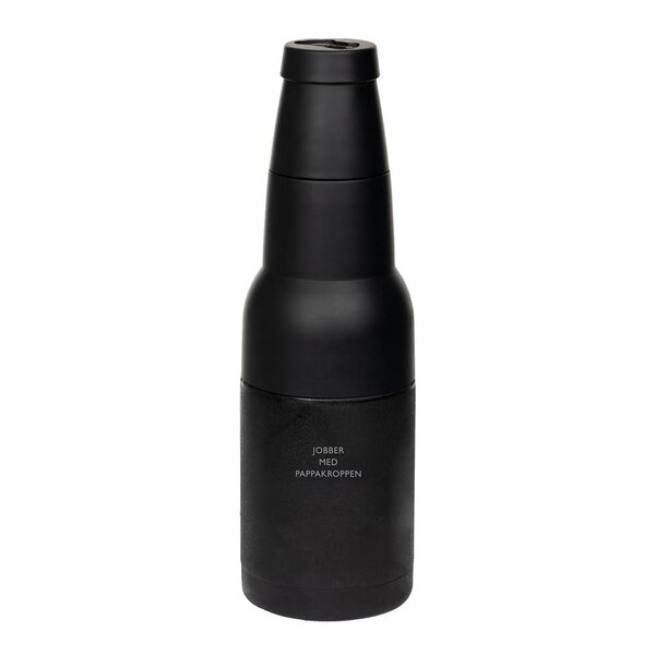 Flaskekjøler pappakroppen 25 cm svart