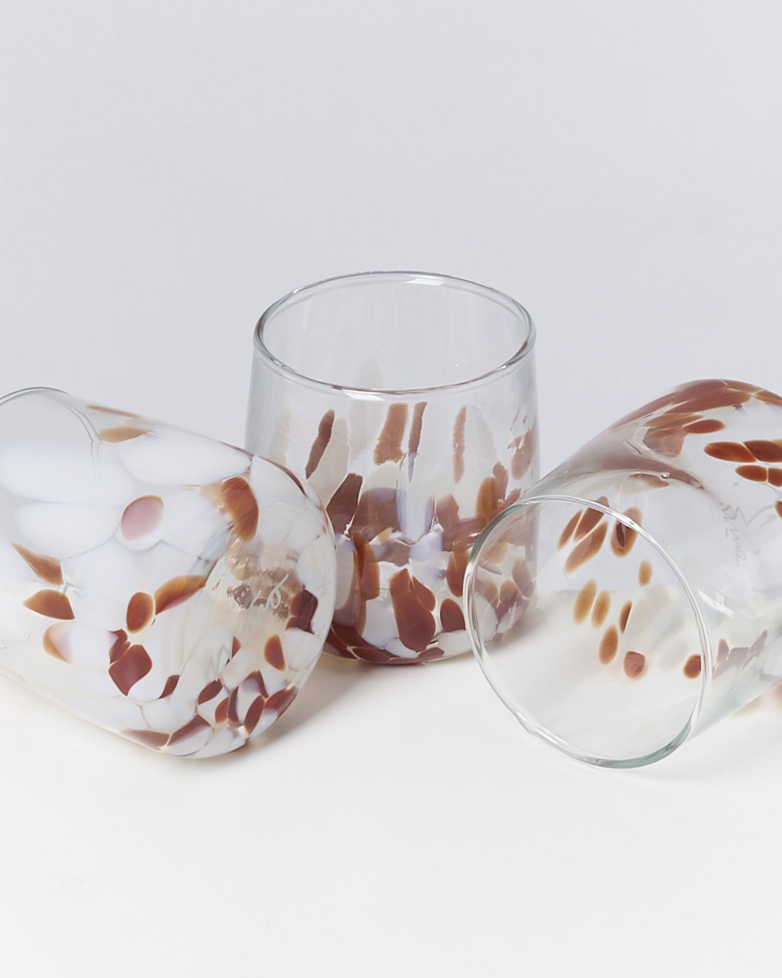ALEGRIA - SMALL GLASS AMBER SAND