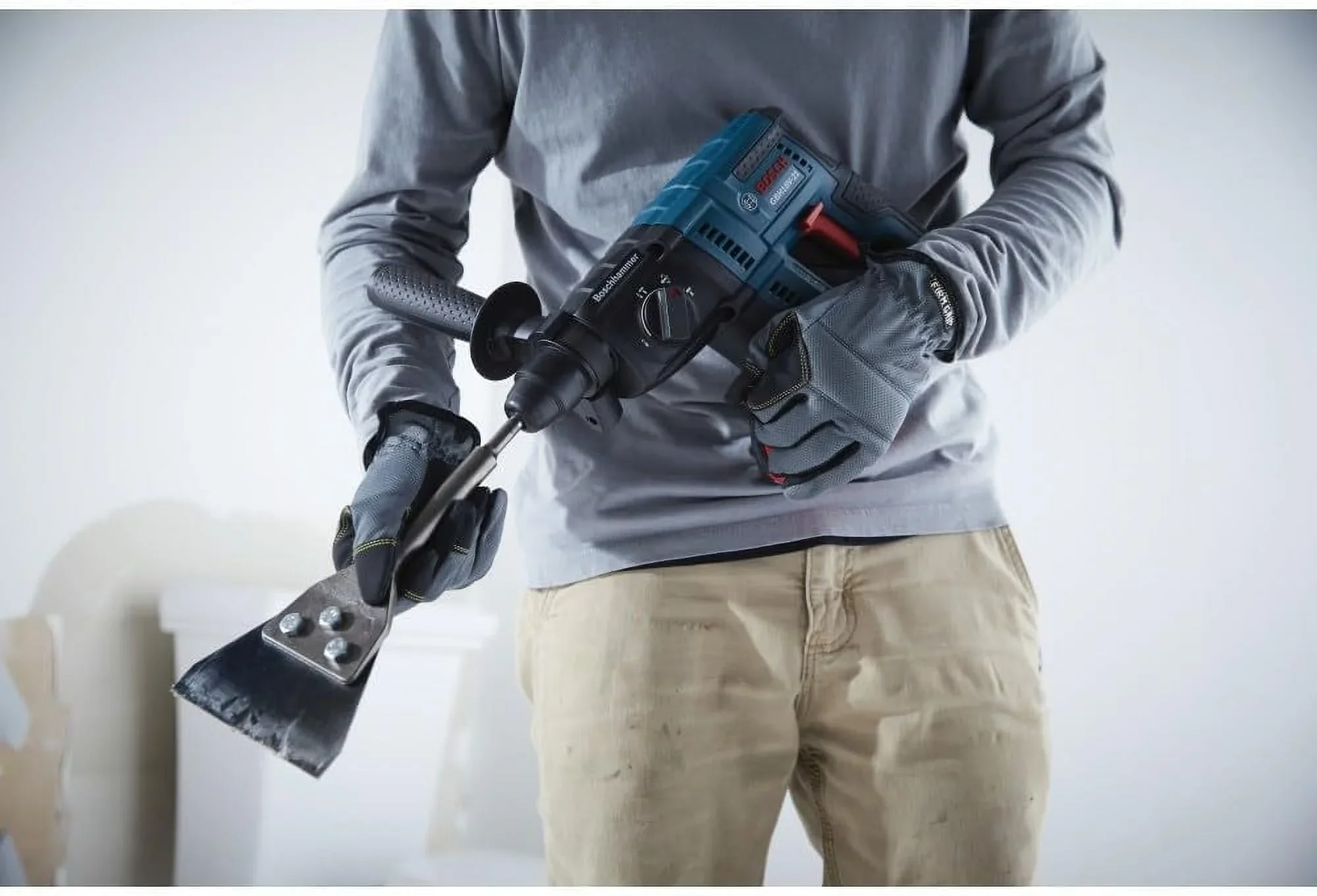 BOSCH GBH18V-21N 18V Brushless SDS-plus 3/4 In. Rotary Hammer (Bare Tool)