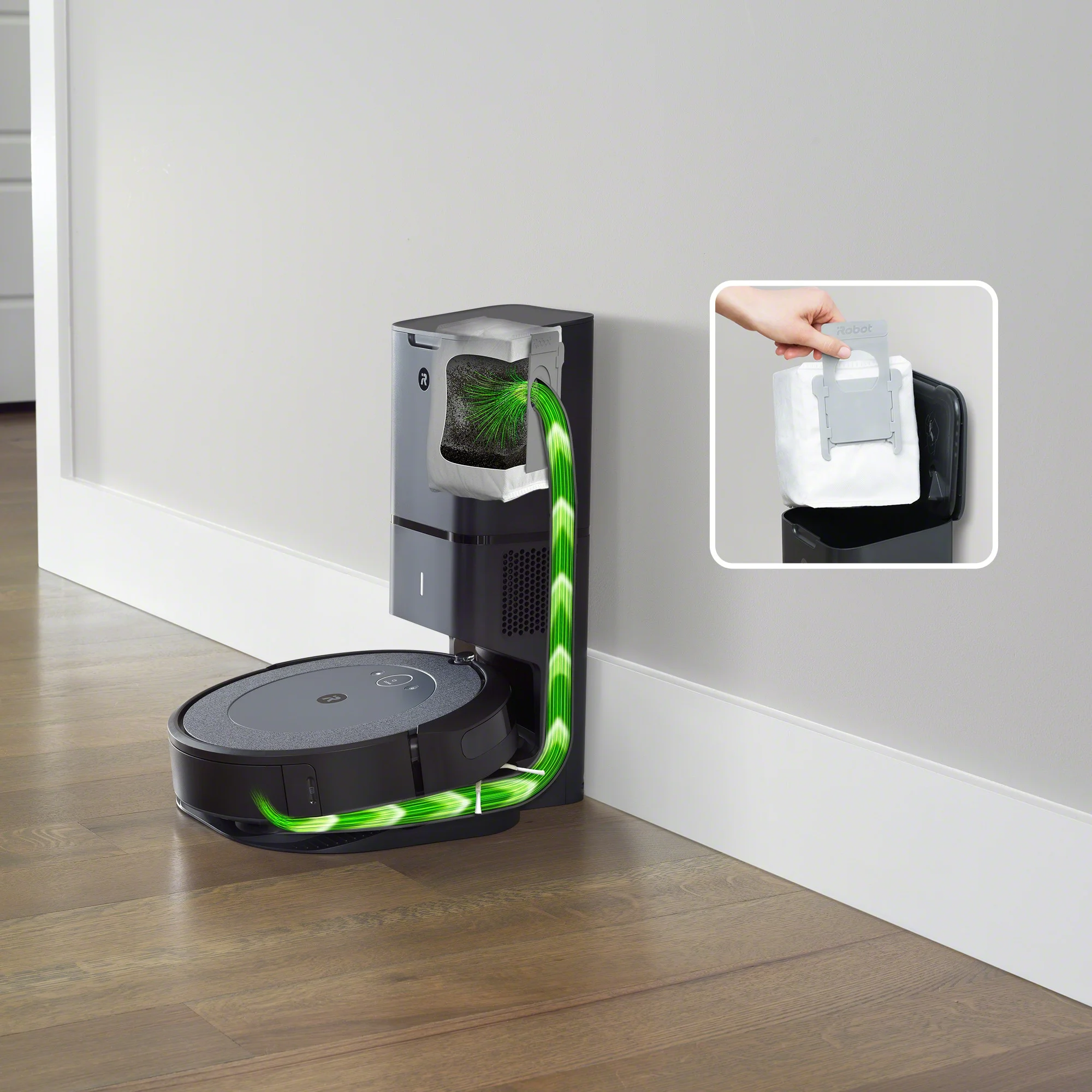 Roomba i4+ Robot Vacuum Self Emptying Smart Navigation Powerful Pick Up - Image 4
