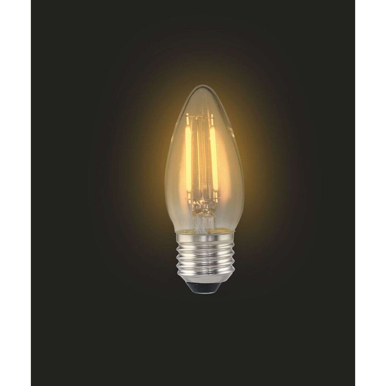 Ampoule LED E27 blanc chaud 4W=40W 470lms classe E