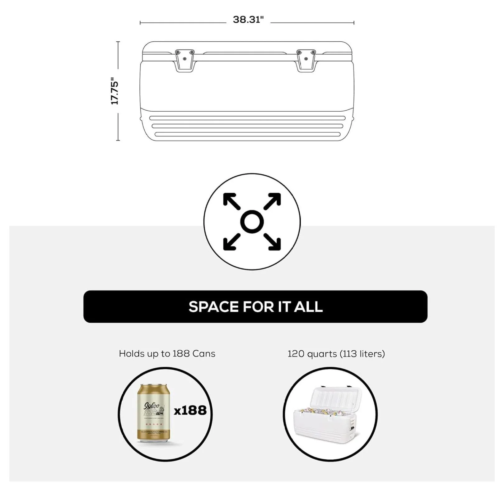 Polar 120 Qt. Cooler - Image 5