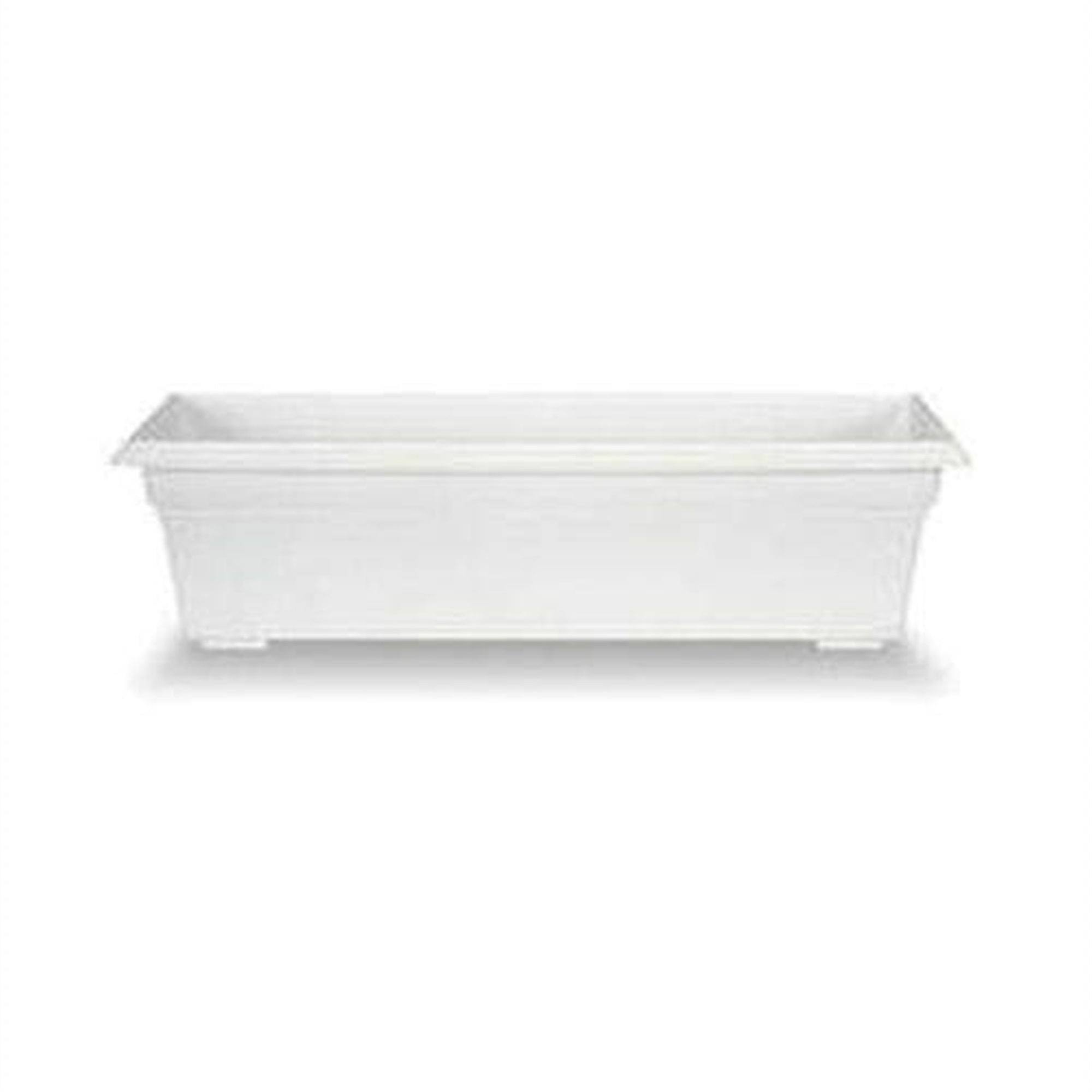 Novelty Countryside Flowerbox - White - 30 inch