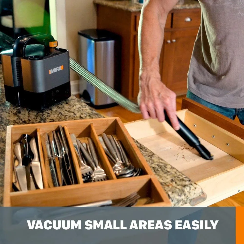WX030L 20V Power Share Cube Vac Cordless Compact Vacuum Image 3