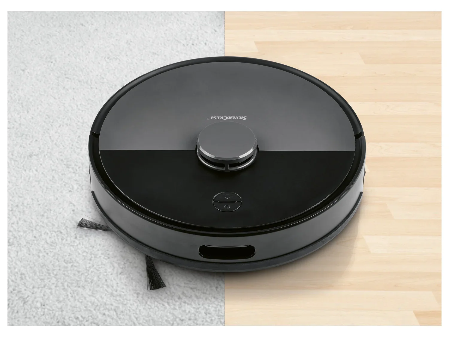 SILVERCREST Robot aspirateur avec station d'aspiration
