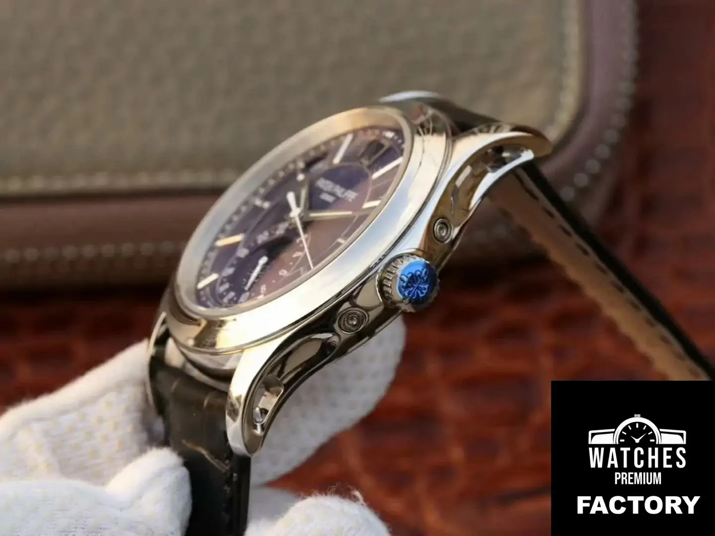 Patek Philippe Annual Calendar 5205G-013 Blue Dial
