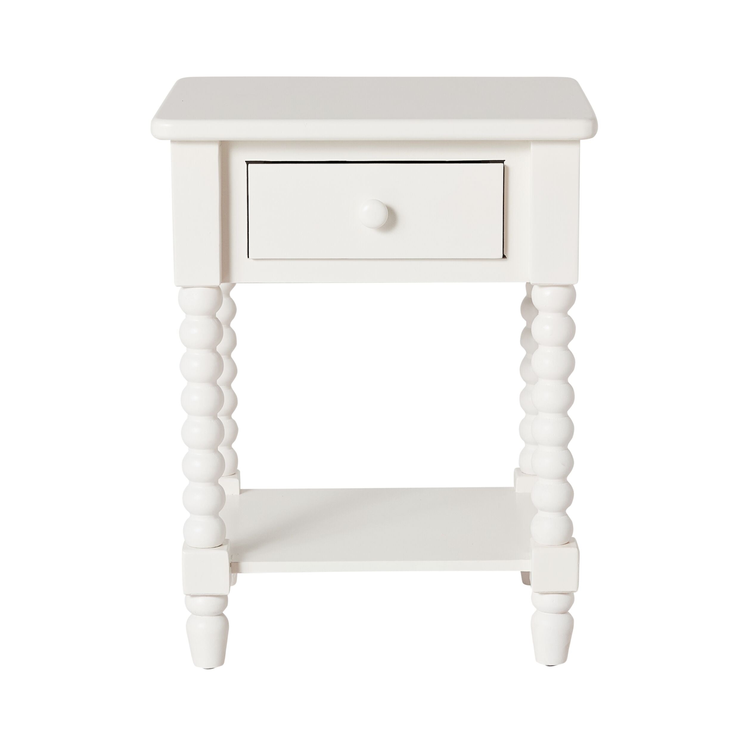 Maisie 1 Drawer Bedside White