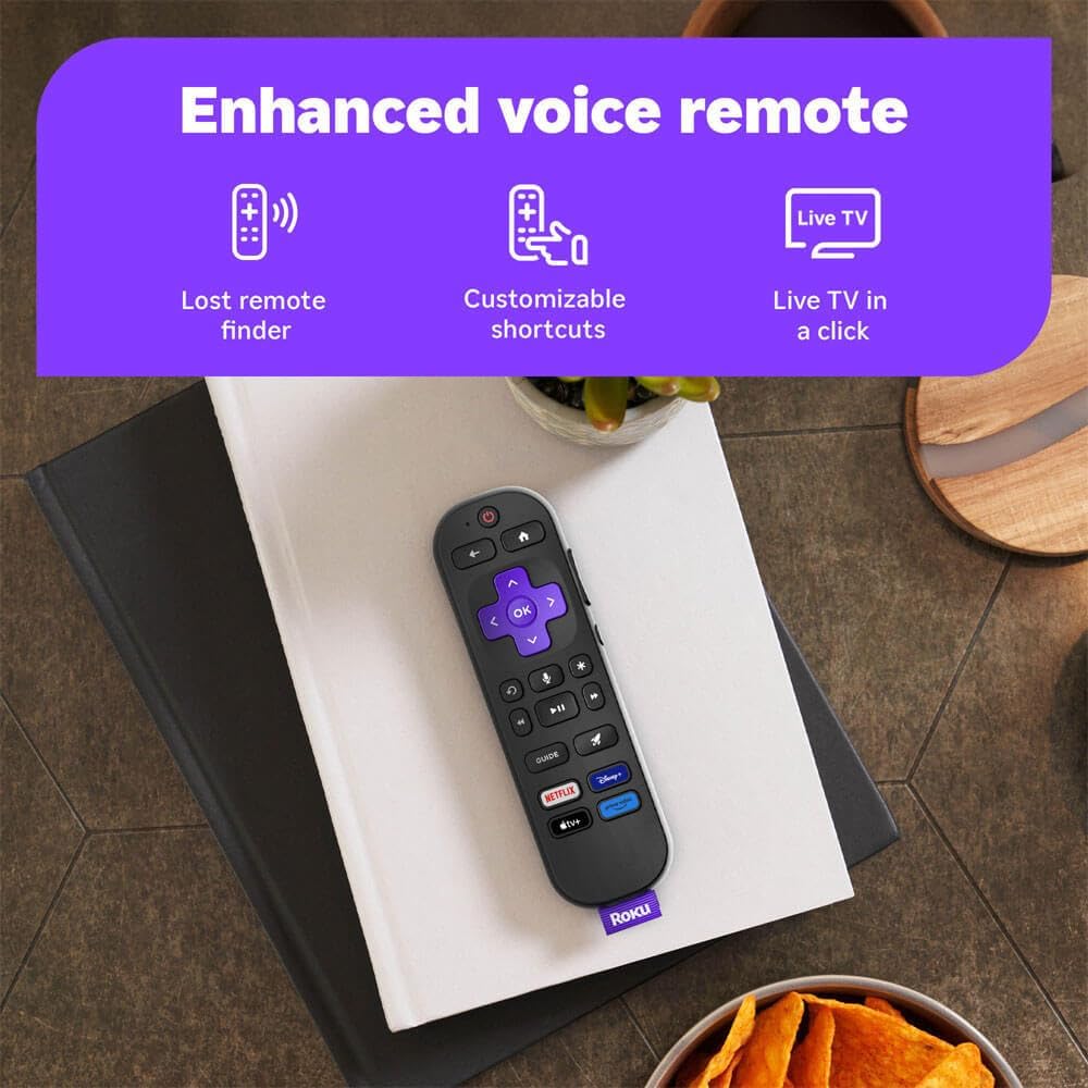Roku 50-Inch Select Series 4K UHD Smart TV - HDR  Dolby Audio  Compatible with Alexa  Voice Remote  Bluetooth Mode  w/AUX HDMI Cable  CPS 1-Year Protection Plan + Streaming kit