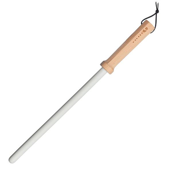 Keramisk bryne m/trehåndtak 24 cm