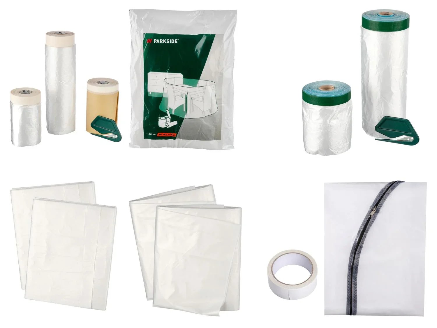 PARKSIDE Set de films de protection ou Bche(s)
