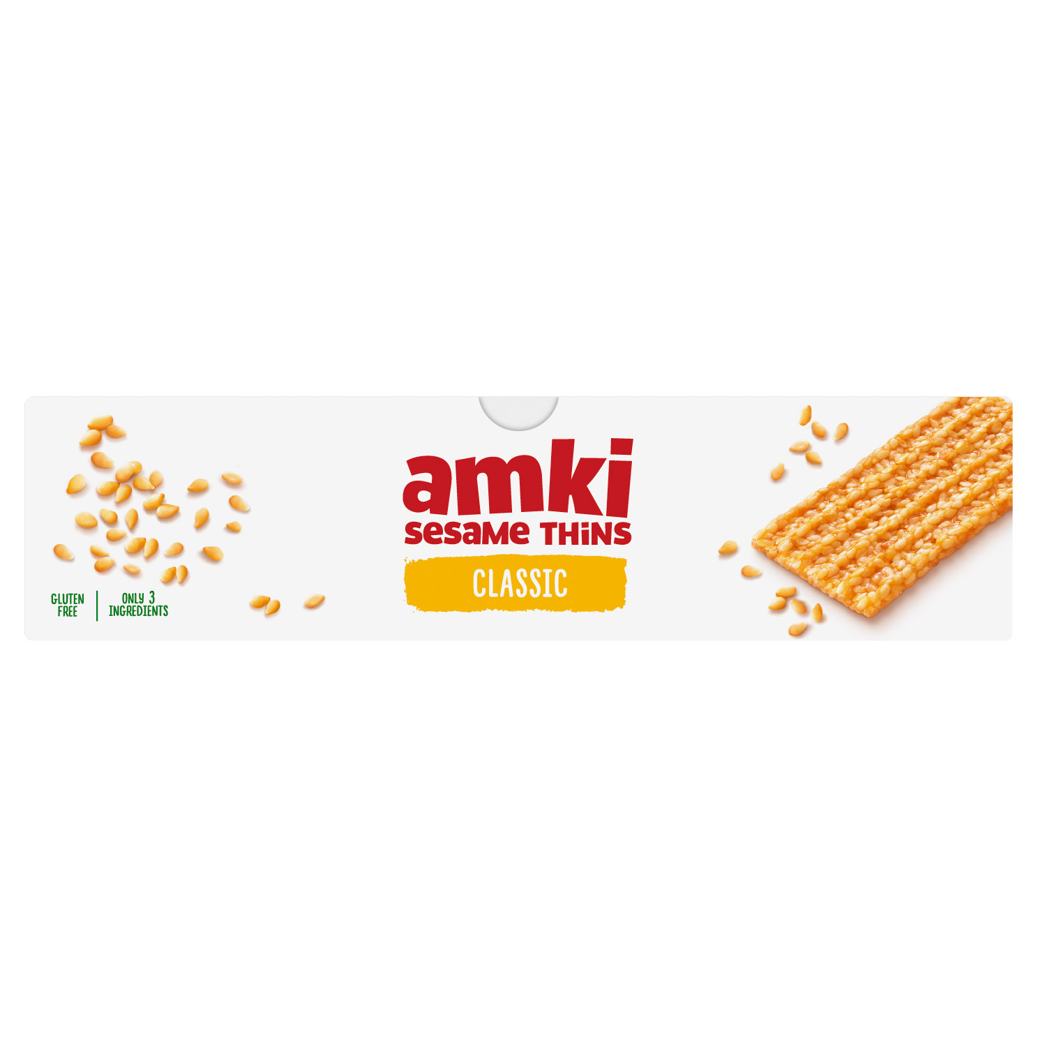 Amki Sesame Thins, 1.25 oz, 36 - Count