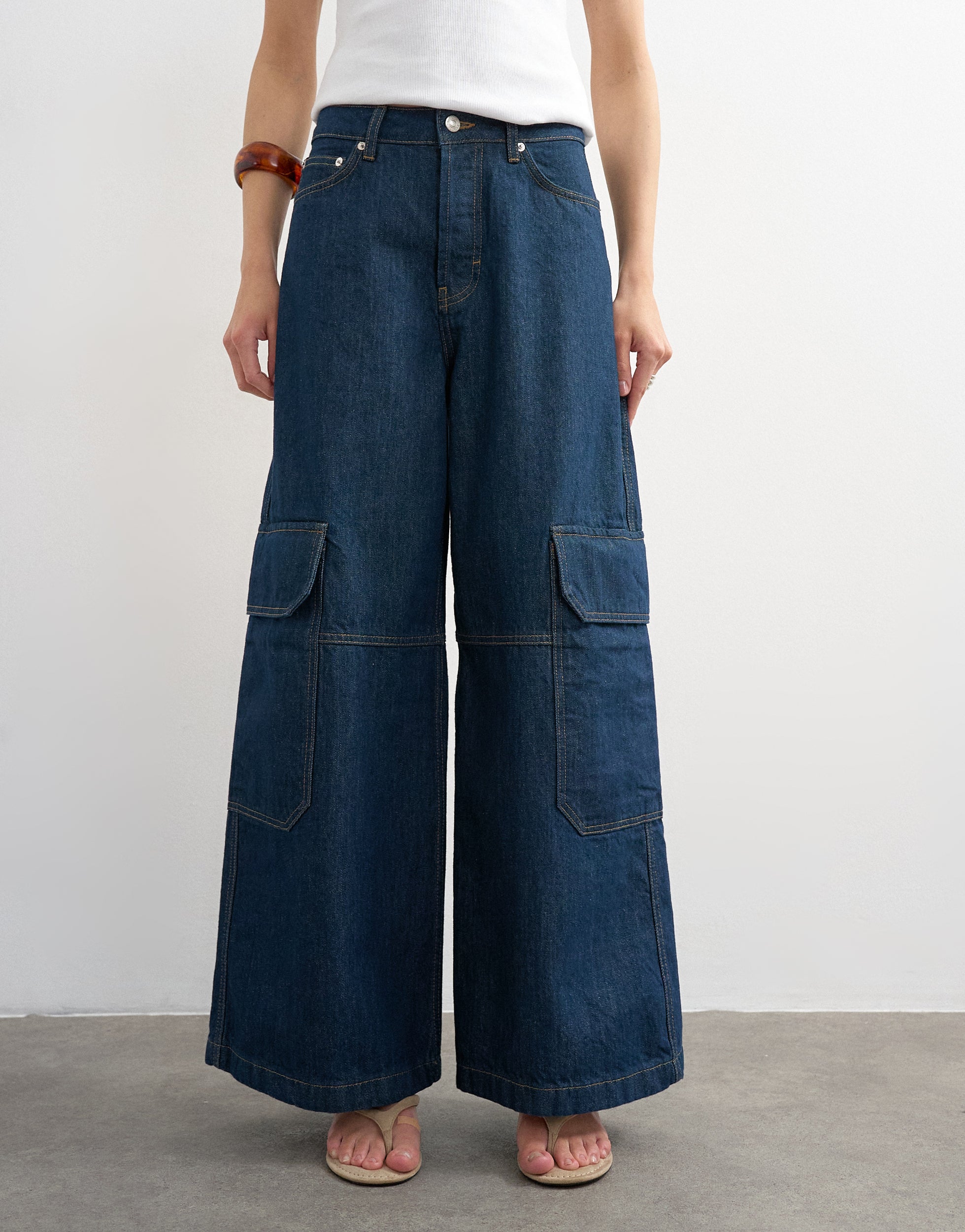 VERO MODA® TSEVA Mid rise Wide Leg Fit Jeans