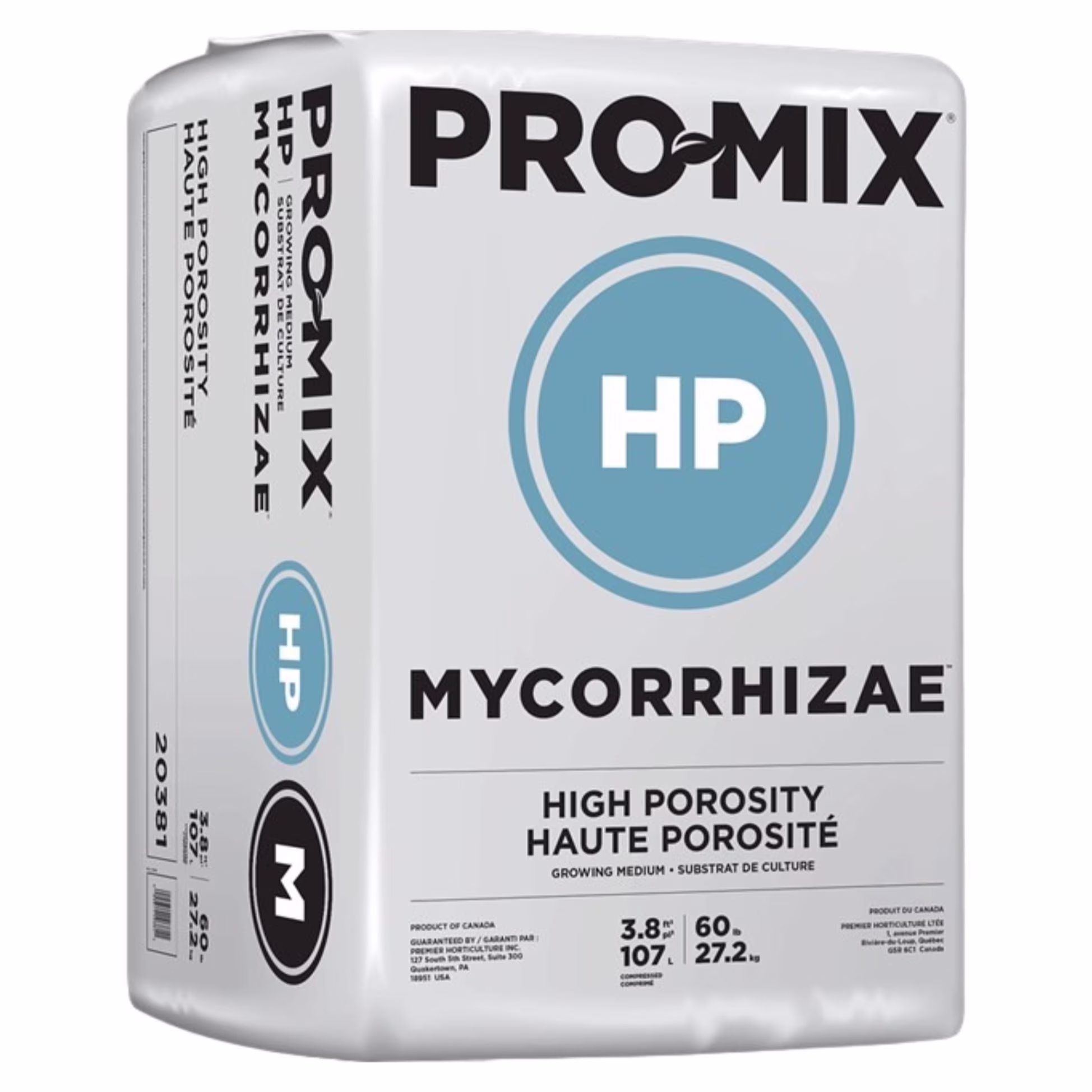 Premier Pro Mix High Porosity Mycorrhizae Growing Medium, 3.8 CF