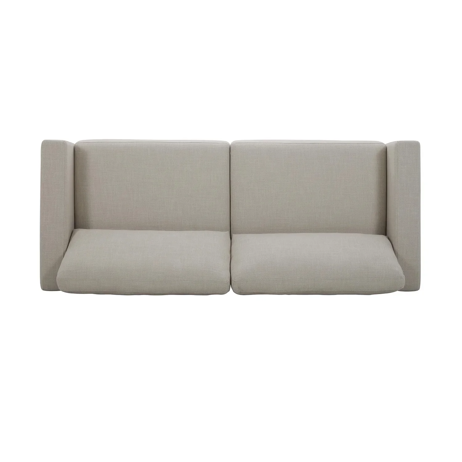 Better Homes & Gardens Springwood Wood Frame 83.46 Couch, Beige Velvet