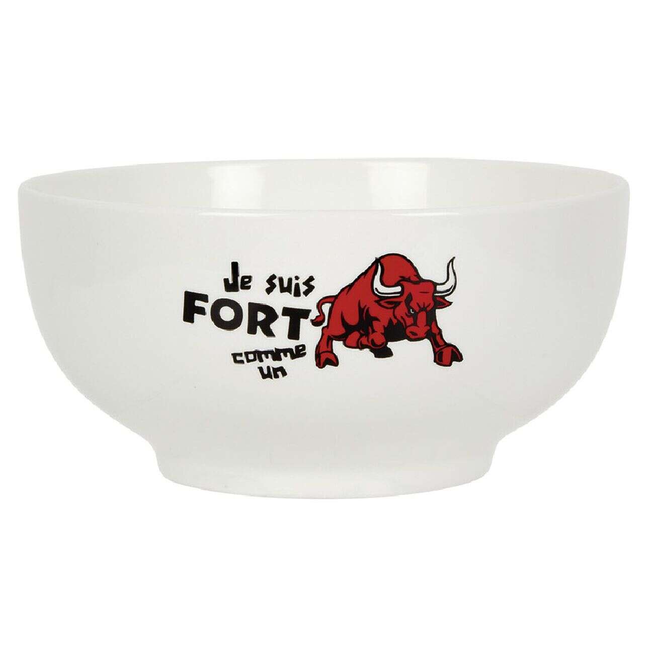Bol humoristique en céramique