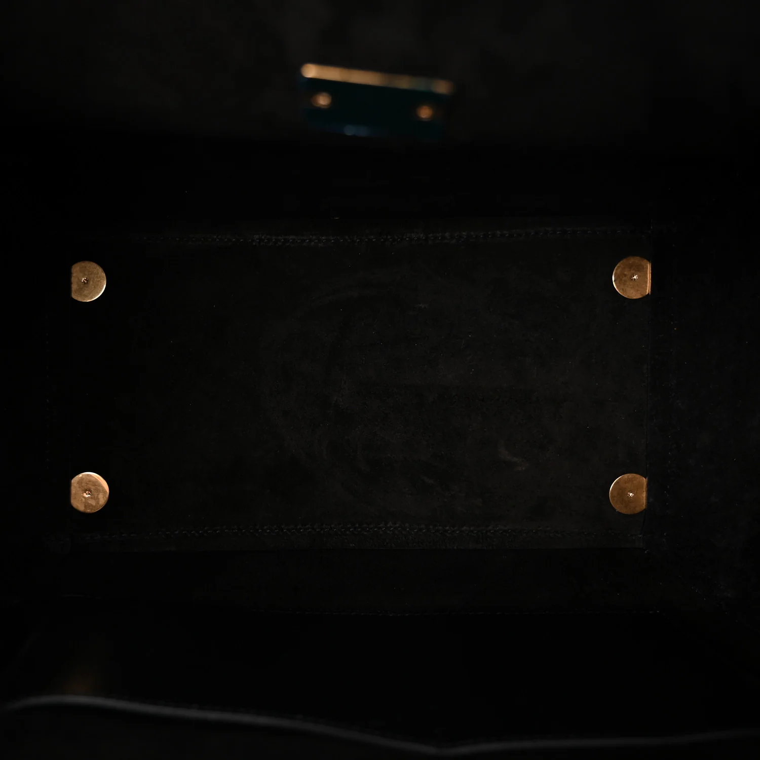 Grained Calfskin Mini Belt Bag Black