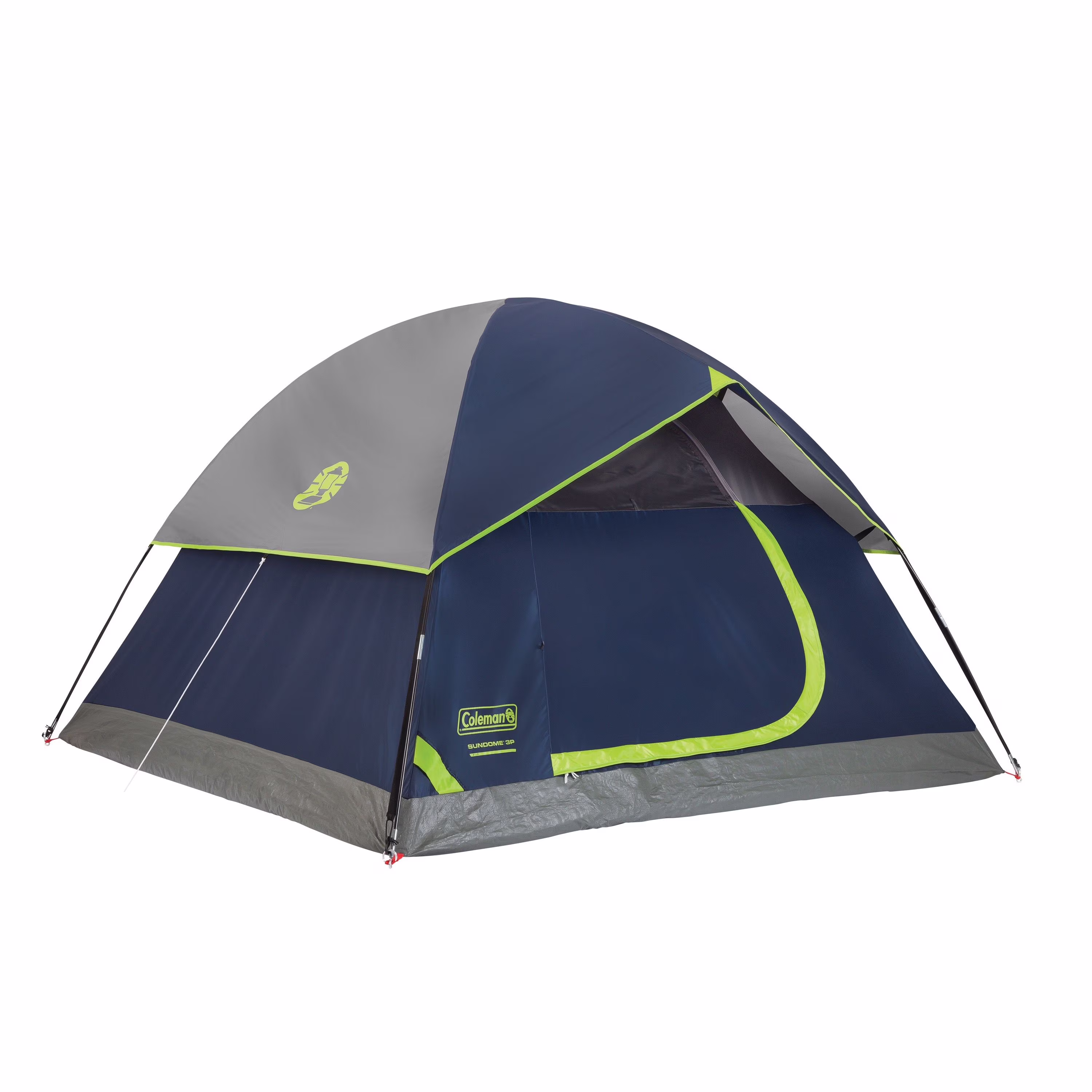 Coleman Sundome 4 - Person Camping Tent, 1 Room, Blue