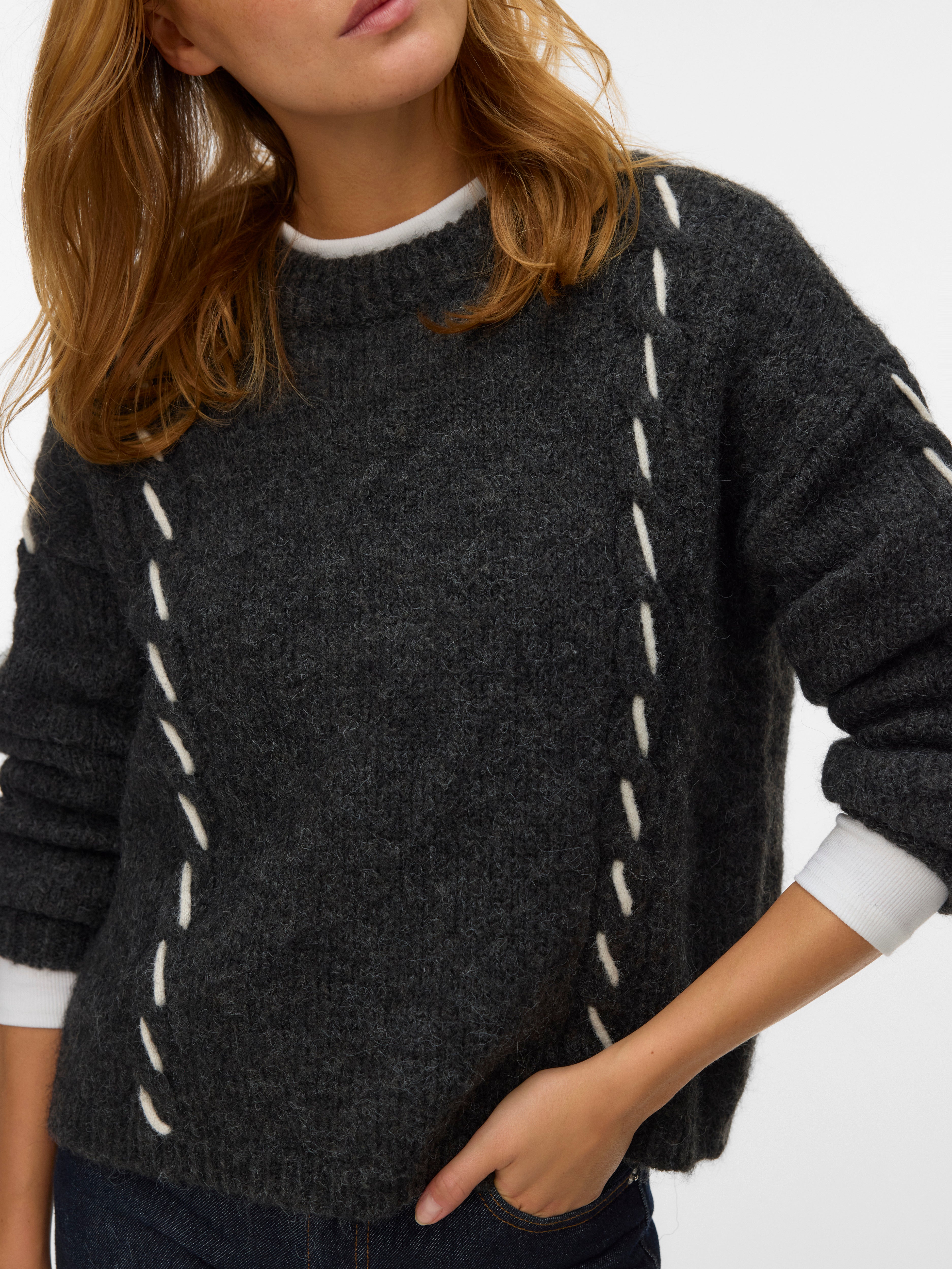 VERO MODA® VMILINA Knitted pullover