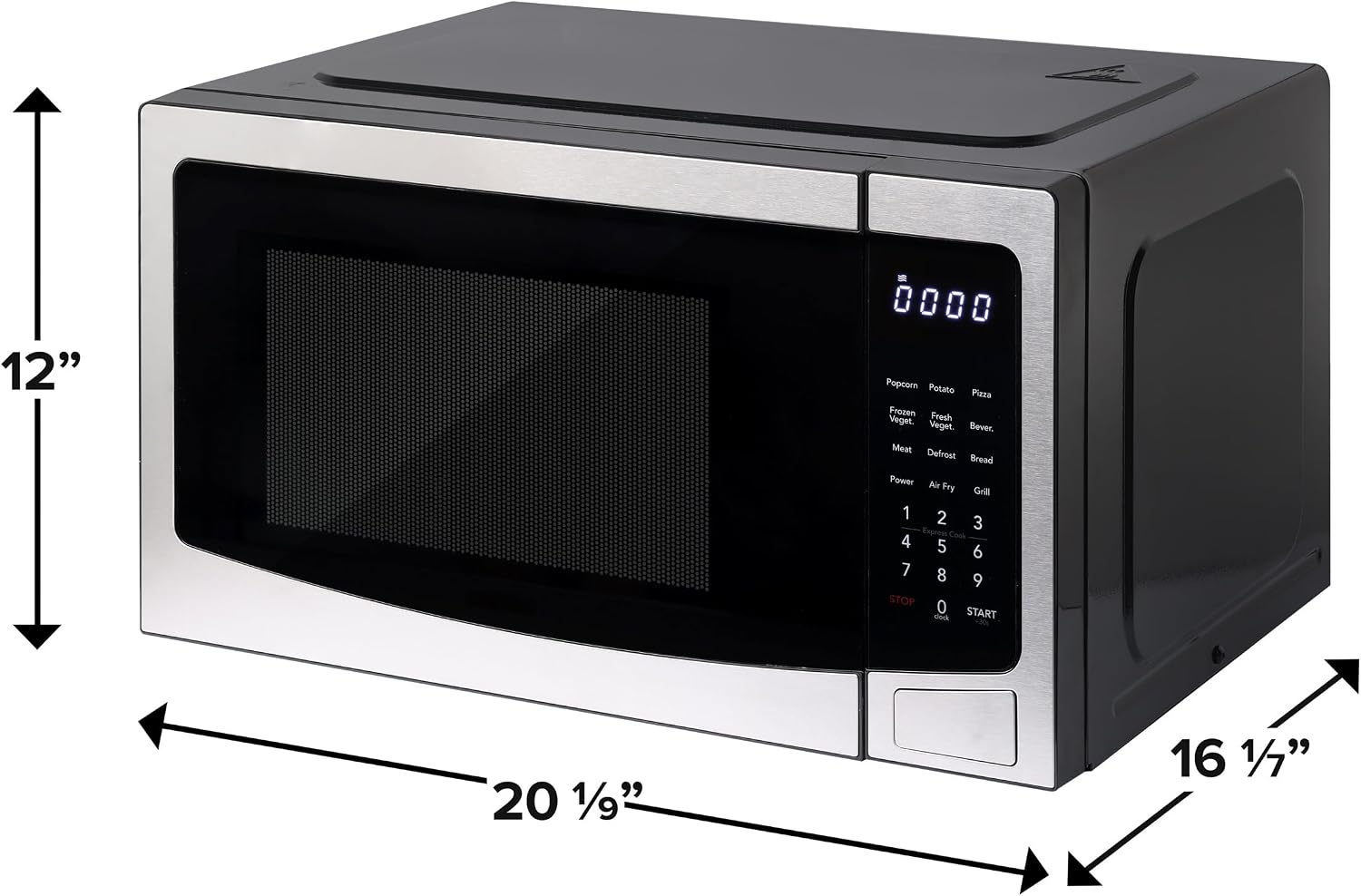 FRIGIDAIRE 1.2 cu ft Microwave, Digital Air Fryer, Convection Oven, Combo-Fry with XL Capacity, Stainless Steel Finish