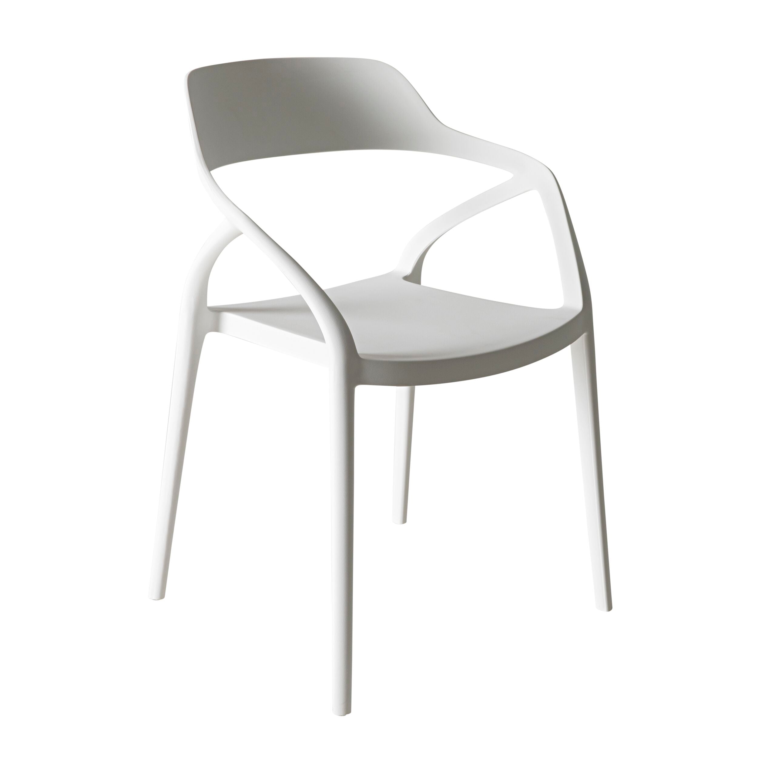 Kace Dining Table 300cm White with 8 Inigo Outdoor Dining Chair White