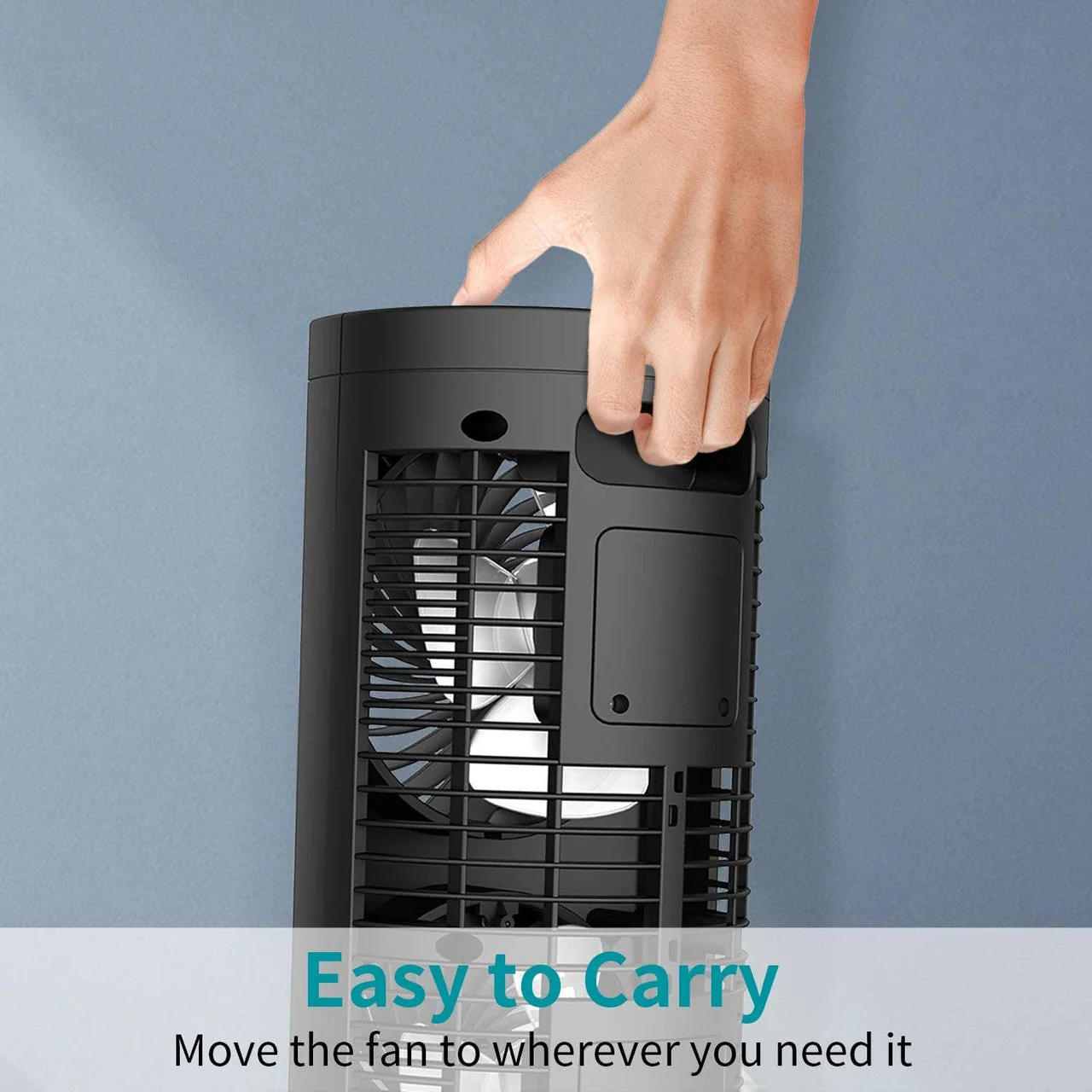 12 inch Dual Oscillating Tower Fan