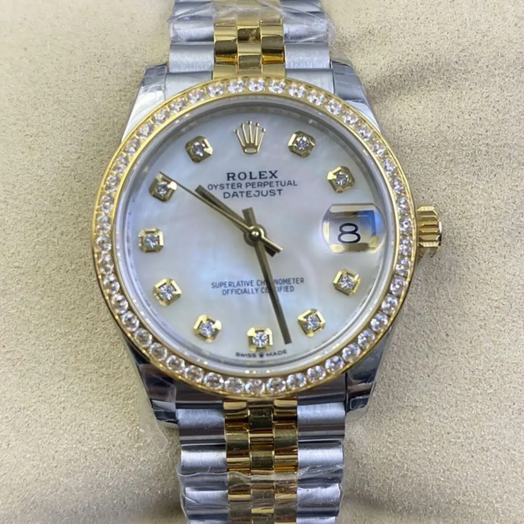 Rolex Datejust M278383RBR-0028 31MM EW Factory Diamond Dial