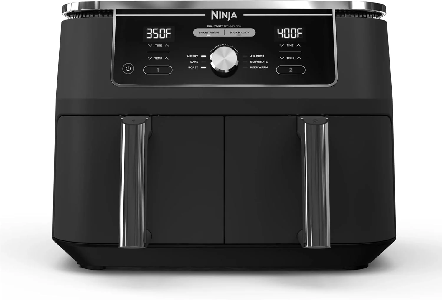 Friteuse à air Ninja Foodi 6-en-1 FlexBasket avec MegaZone de 7 pintes et séparateur de panier