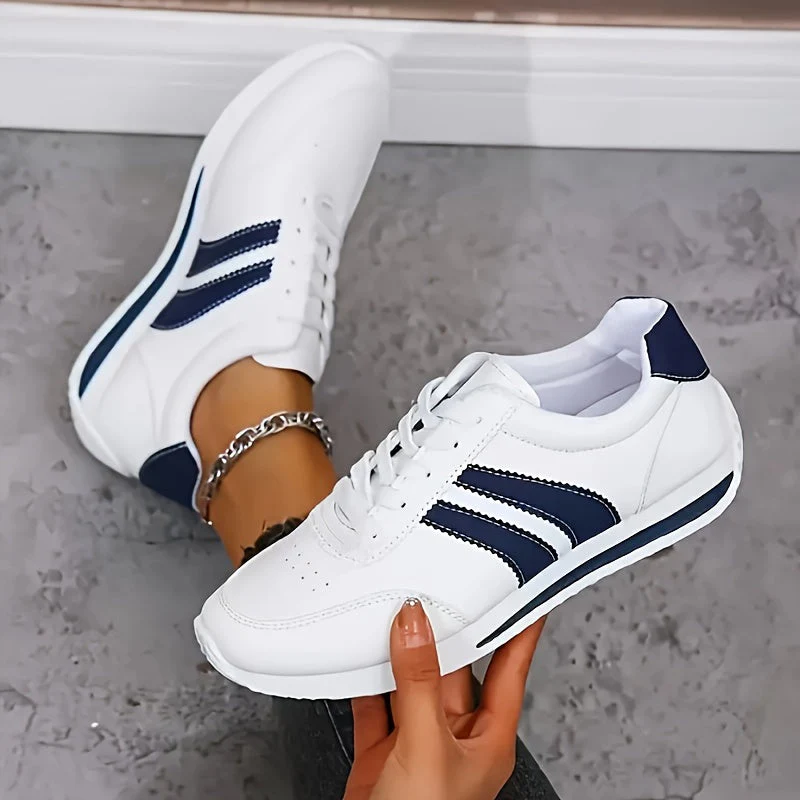 Lucienne | Sneakers Blanches Sportives Élégantes Confortables