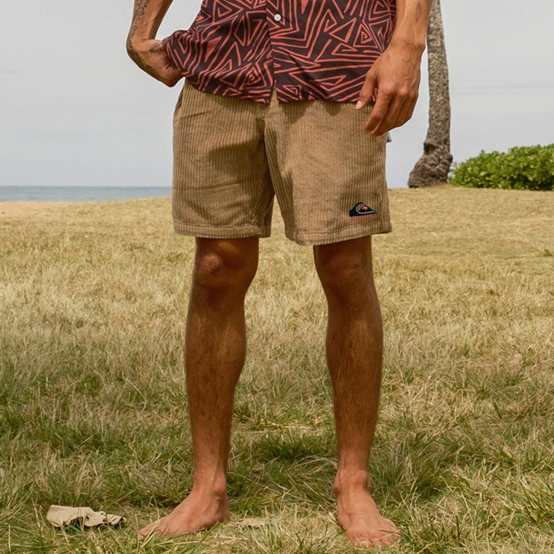 Shorts rétro décontractés pour hommes