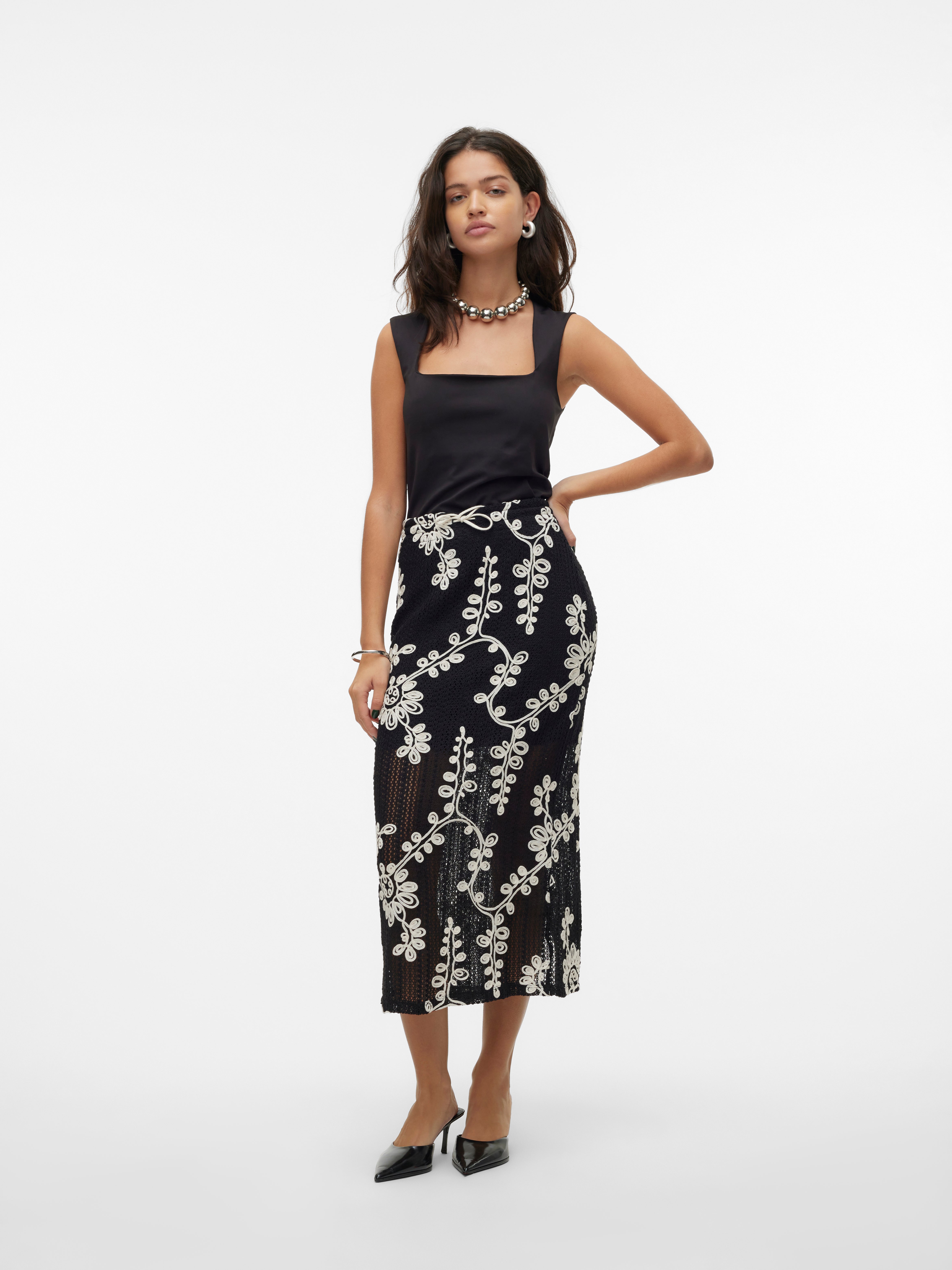 VERO MODA® VMCLARA High waist Long skirt