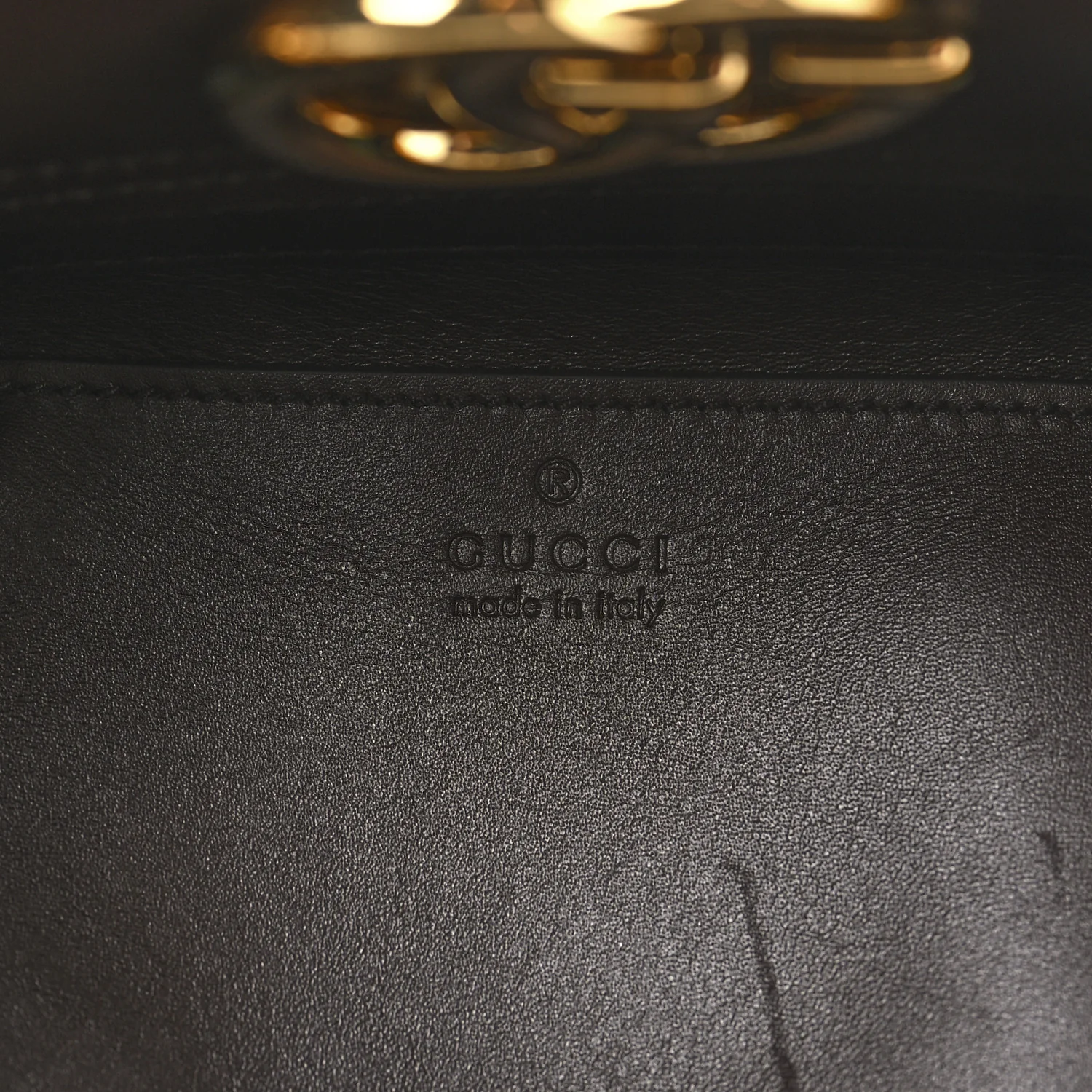 Suede Calfskin Web G Logo Bucket Bag Dark Brown
