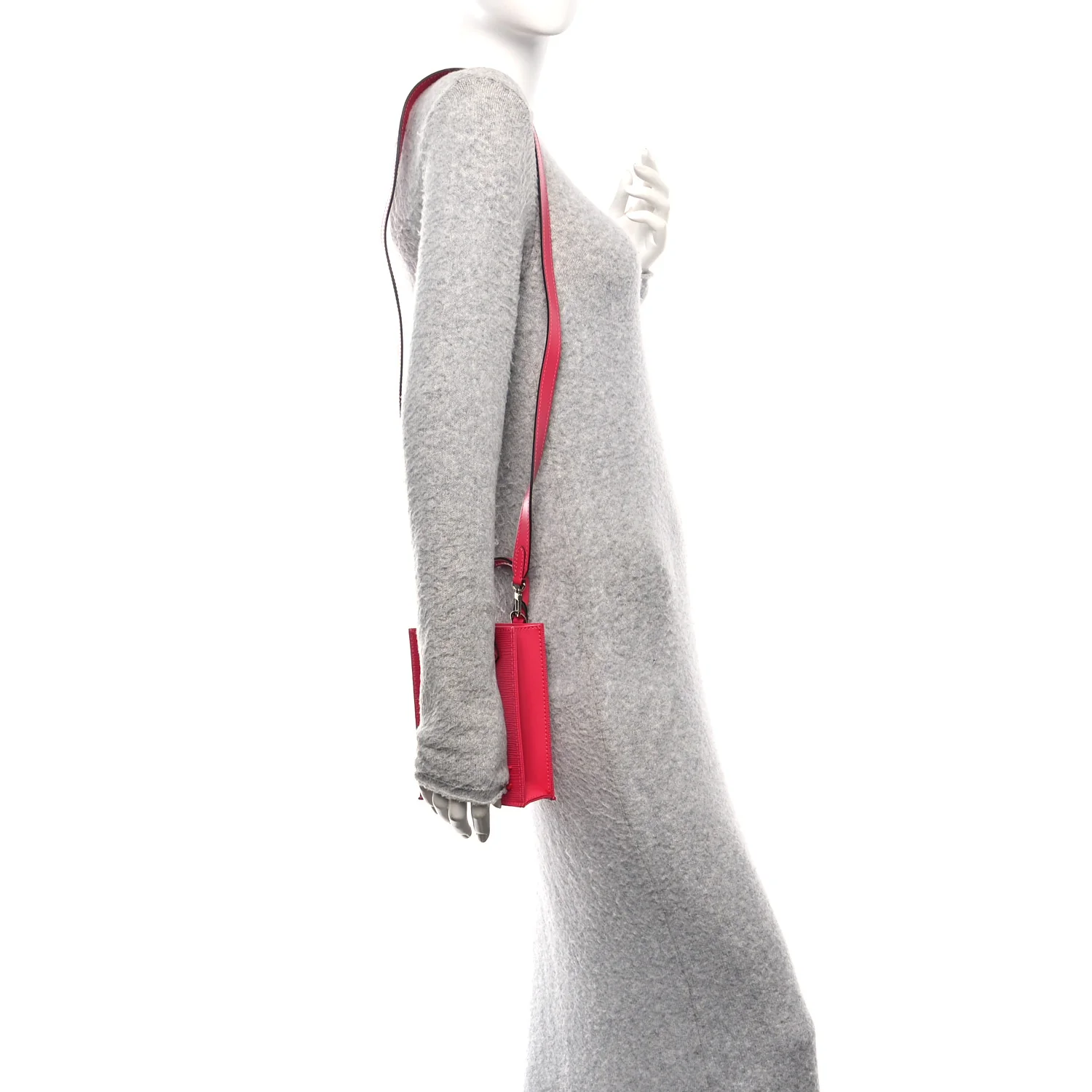 Epi Petit Sac Plat Rose Pondicherry